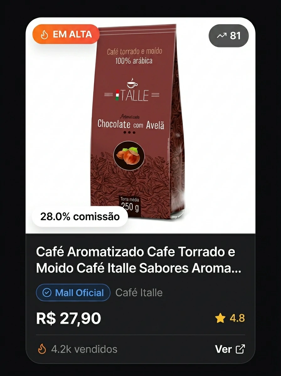 Produtos Shopee Inteligentes